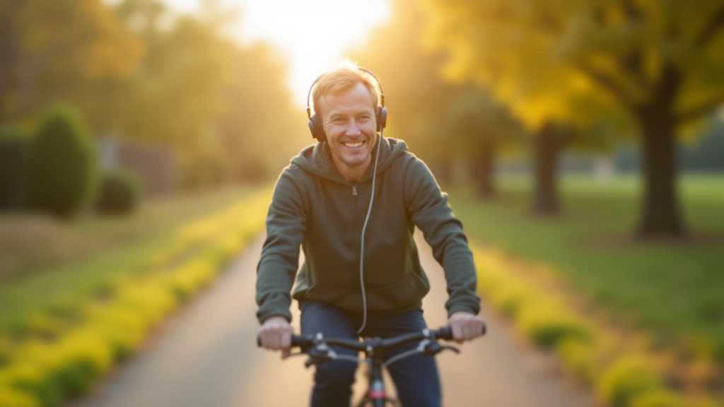 Audioboek en fietswerk